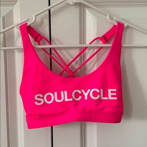 SoulCycle Hot Pink Bra